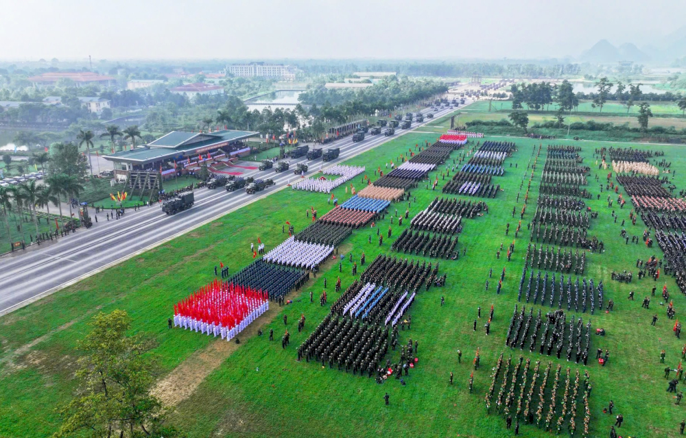 Toàn cảnh buổi Tổng hợp luyện